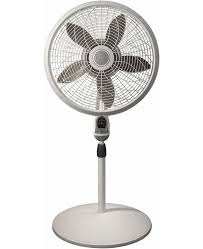 ABANICO DE PEDESTAL LASKO DE 18" NEGRO